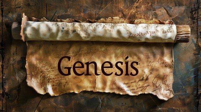 Historic Manuscript of Genesis: Sacred Scripture for Theological Education and Spiritual Reflection