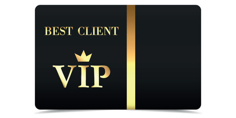 VIP. Vip in abstract style on black background. VIP card. Luxury template design. VIP Invitation. Vip gold ticket. Premium card.	
