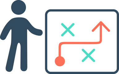 Strategy Icon Illustration