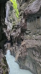 Nature, Waterfall, Rock.
