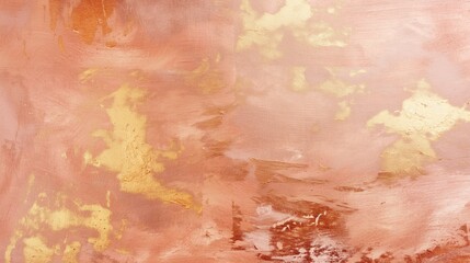 Fototapeta premium rose gold background texture, gold foil wall surface with space for design and decoration
