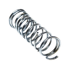 Close-up of Metallic Spring