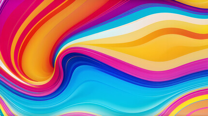 abstract background with rainbow