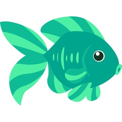 Cartoon Fish Vector Illustration