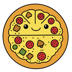 Cute Pizza