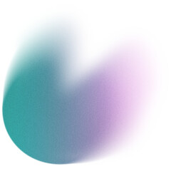 Gradient blur with grain texture