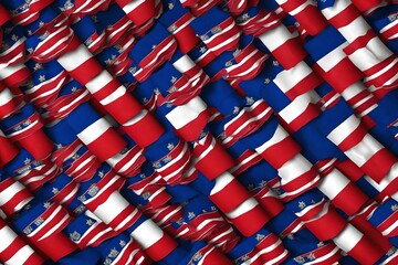 Fototapeta premium Flag background 