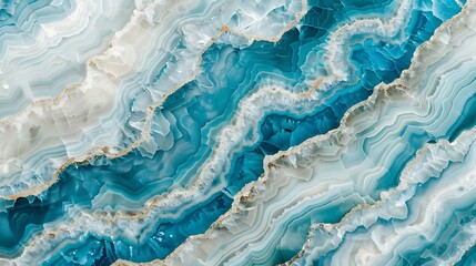 Elegant Marble Texture with Golden Veins