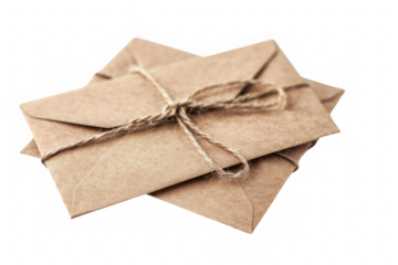 Brown Kraft Paper Envelopes with String Closure