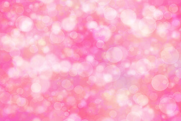 pink circular bokeh background