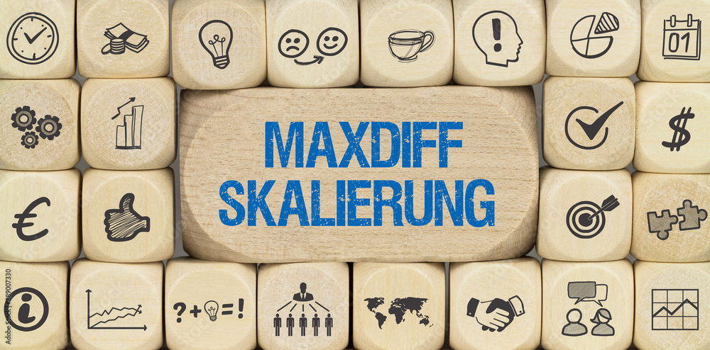 Sticker MaxDiff Skalierung