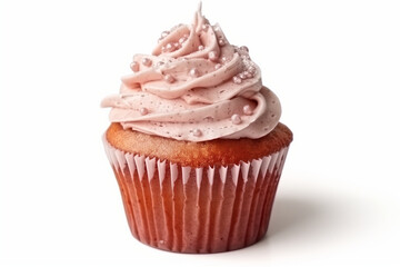 a close-up of a sweet, delicious cupcake