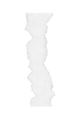 Isolated Torn Paper Element, Ripped Piece, Torn Edge For Design. Transparent Background, PNG