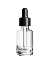 Naklejka premium Clear Glass Dropper Bottle