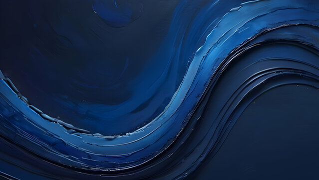 Abstract dark blue texture walls background