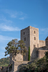 old castle in the mountains
