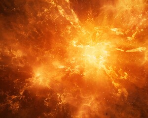 Naklejka premium orange explosion background