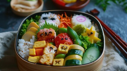 Bamboo Shoot Bento Picture