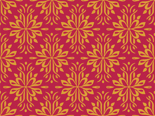 seamless pattern with flowers