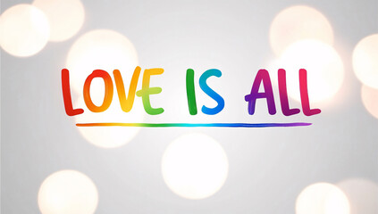 Logo amour couleurs lettres IA 4