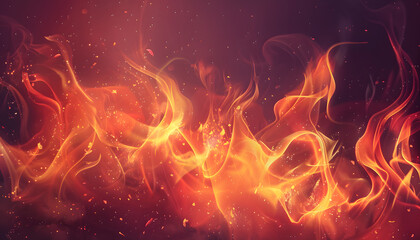 Fototapeta premium fire background