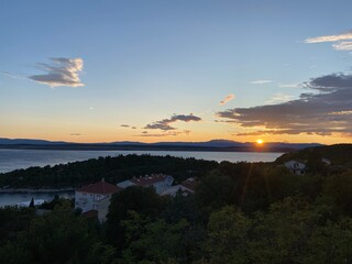 Croatia sunset