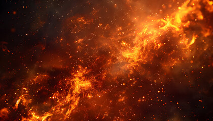Fototapeta premium fire background