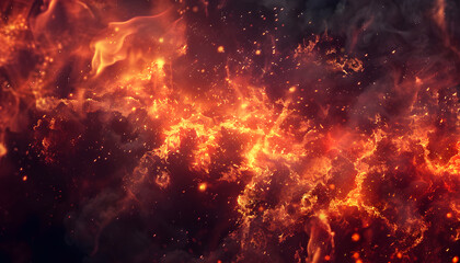 Fototapeta premium fire background