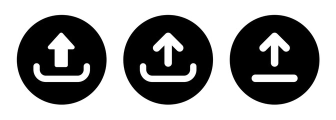 upload icon vector. symbol, sign.