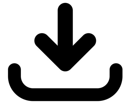 download icon vector. symbol, sign.