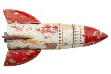 Retro Toy Rocket