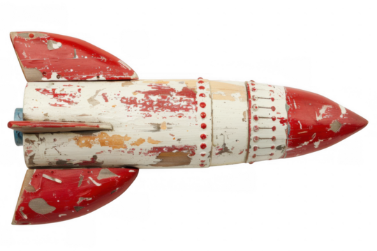Retro Toy Rocket