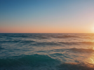 Fototapeta premium Cool ocean gradient background