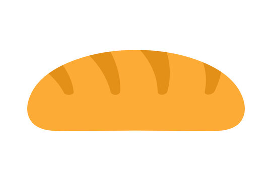 recommend clip art: Bread icon, bread loaf flat icon.