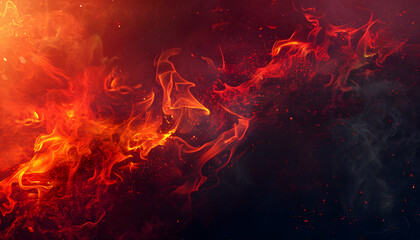 Fototapeta premium fire background