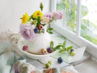 easter table setting