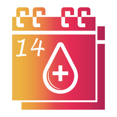 calendar Gradient icon