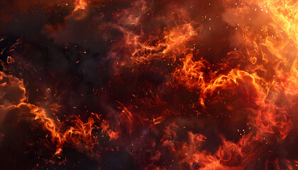 Fototapeta premium fire background