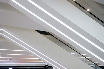 Obraz premium escalator in the airport