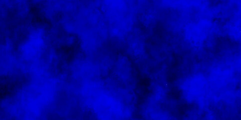 Abstract blue smoke steam moves on a black background .Dark blue marble or cracked concrete background. abstract mystical background or marble or concrete texture.