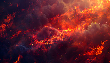 Fototapeta premium fire background