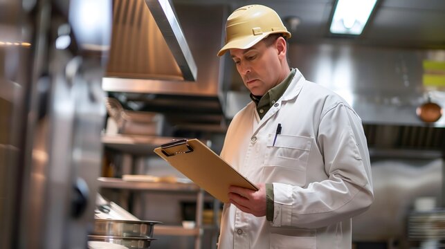 Food Safety Inspector in a Commercial Kitchen