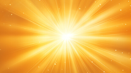 Obraz premium Glowing Orange Burst with Radiant Lines and Sparkling Effects