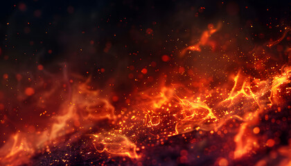 Fototapeta premium fire background
