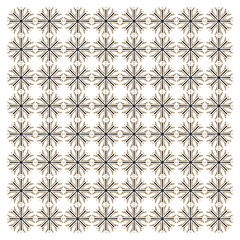 Modern decorative star seamless pattern background design
