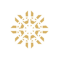 Round Ornament Pattern. Vintage decorative elements	
