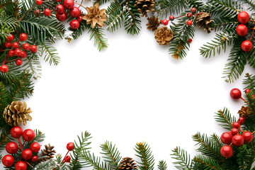 Christmas Mockup with Christmas Tree Decorations