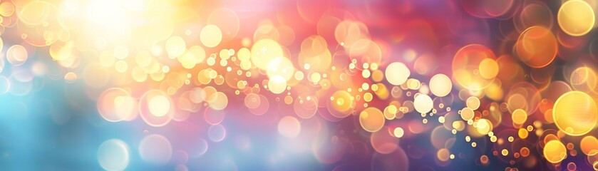 Abstract Golden Bokeh Blur Background,  background, bokeh, abstract, lights