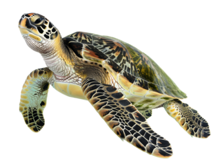 turtle isolated on Transparent Background