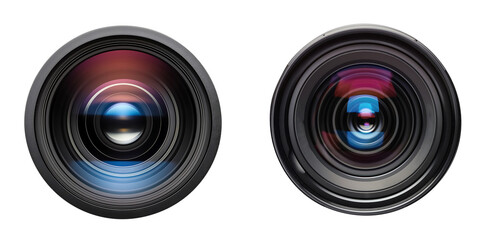 Lens isolated on white